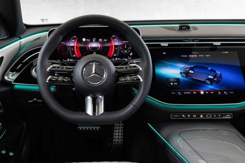 Немцы презентовали полностью новый Mercedes-Benz E-Class W214