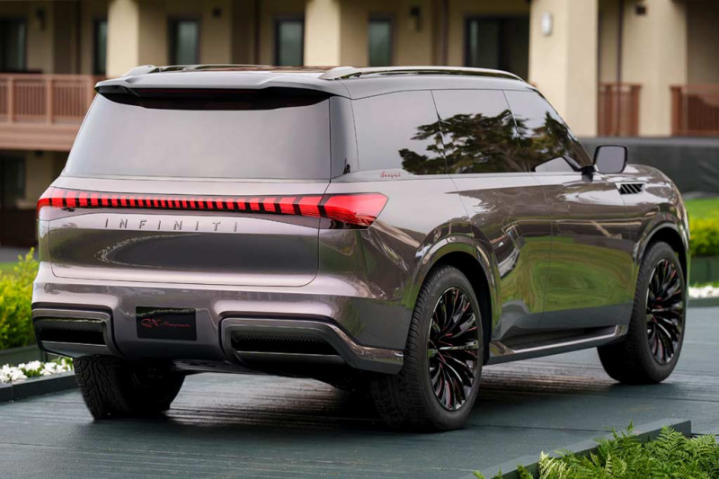 Представлен концептуальный кроссовер Infiniti QX Monograph: предвестник нового QX80