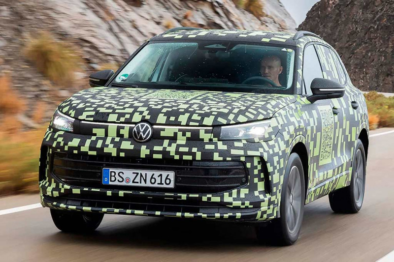 Новый Volkswagen Tiguan 3 рассекретили за несколько месяцев до премьеры