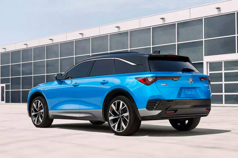 Новый кроссовер Acura ZDX стал первым электрокаром японской марки 3 Новый кроссовер Acura ZDX стал первым электрокаром японской марки