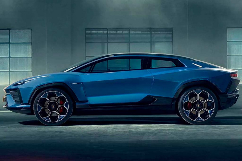 Концептуальный Lamborghini Lanzador: предвестник первого электрокара итальянской марки