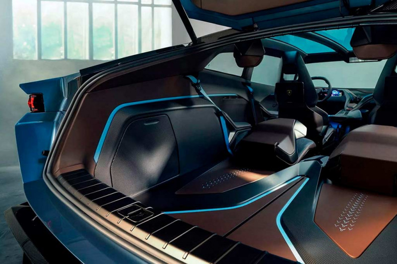 Концептуальный Lamborghini Lanzador: предвестник первого электрокара итальянской марки