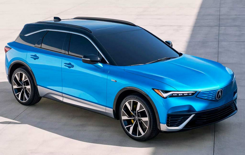 Новый кроссовер Acura ZDX стал первым электрокаром японской марки 1 Новый кроссовер Acura ZDX стал первым электрокаром японской марки