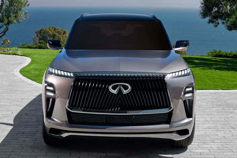 Представлен концептуальный кроссовер Infiniti QX Monograph: предвестник нового QX80