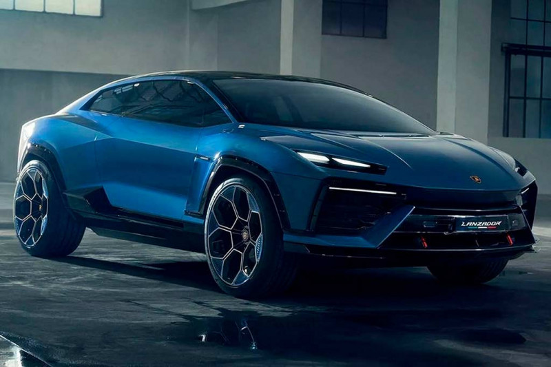 Концептуальный Lamborghini Lanzador: предвестник первого электрокара итальянской марки