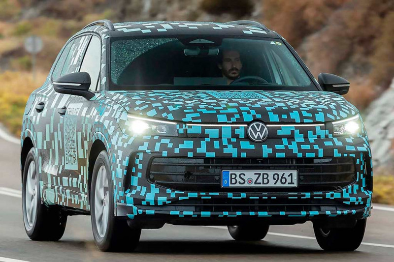 Новый Volkswagen Tiguan 3 рассекретили за несколько месяцев до премьеры