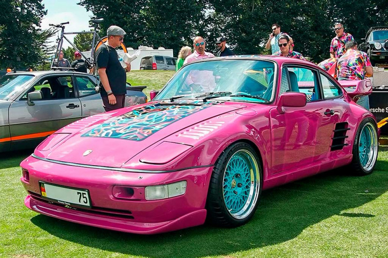 Тюнеры из Galpin представили 850-сильный розовый Porsche 930 Turbo Slantnose
