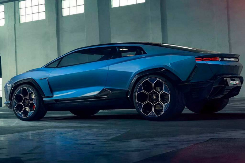 Концептуальный Lamborghini Lanzador: предвестник первого электрокара итальянской марки