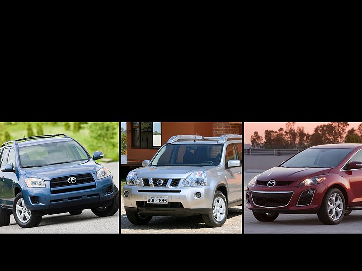 Какой подержанный кроссовер выбрать: Toyota RAV4, Nissan X-Trail или Mazda CX−7