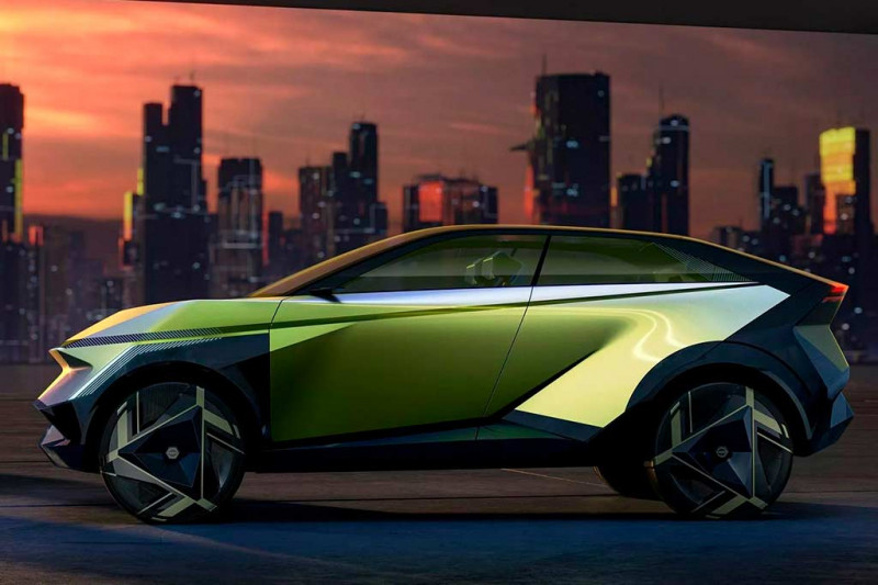 В Токио представили футуристичный электрический концепт Nissan Hyper Urban