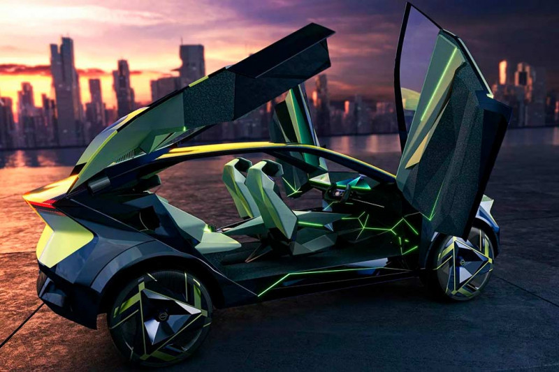 В Токио представили футуристичный электрический концепт Nissan Hyper Urban