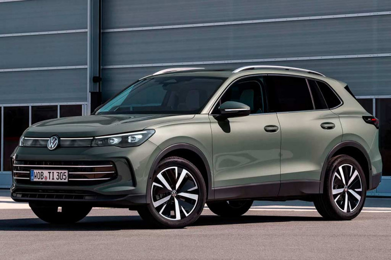 Немцы официально представили новый Volkswagen Tiguan 2024 третьего поколения