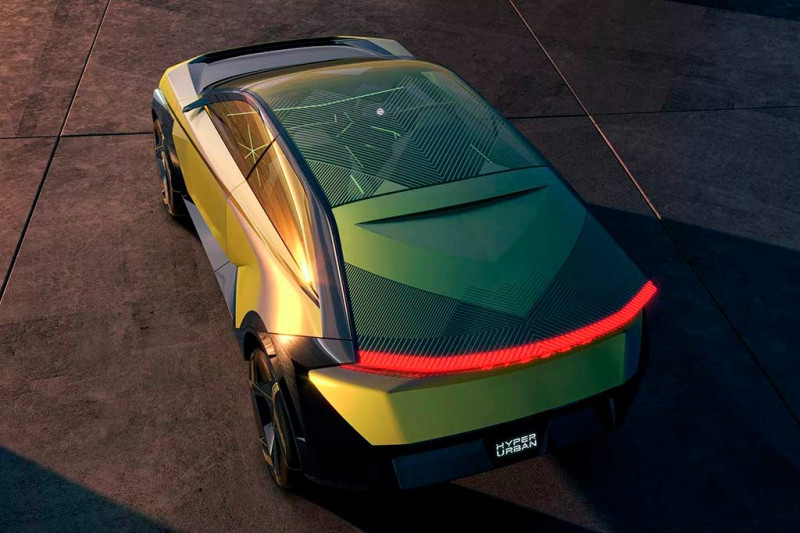 В Токио представили футуристичный электрический концепт Nissan Hyper Urban