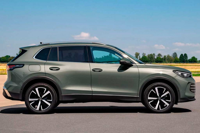Немцы официально представили новый Volkswagen Tiguan 2024 третьего поколения