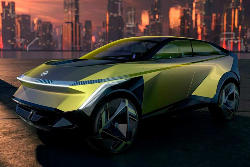 В Токио представили футуристичный электрический концепт Nissan Hyper Urban
