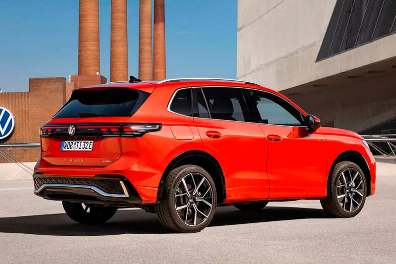 Немцы официально представили новый Volkswagen Tiguan 2024 третьего поколения