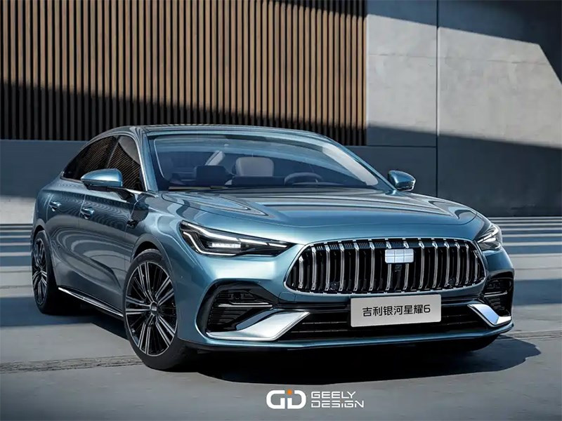 Geely показала седан Galaxy Starshine 6 с дизайном как у Mercedes и запасом хода 2000 км
