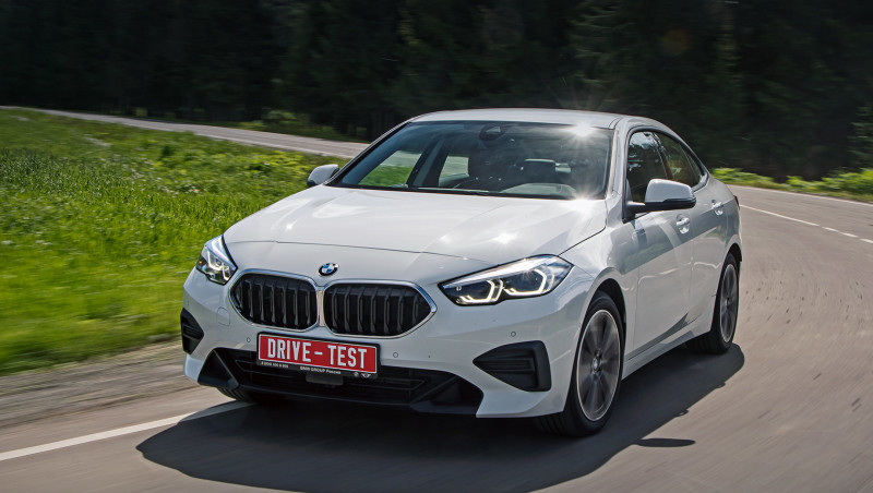 Тянем передними колёсами седан BMW 218i Gran Coupe 1 Тянем передними колёсами седан BMW 218i Gran Coupe