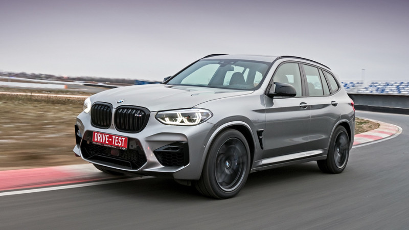 Разгоняем BMW X3 M, Jaguar F-Pace SVR и&nbsp;Range Rover Velar с&nbsp;V8