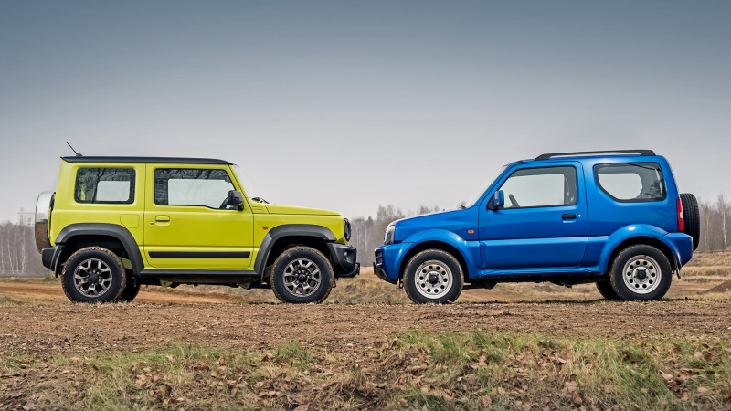 Реализуем превосходство Suzuki Jimny над предшественником