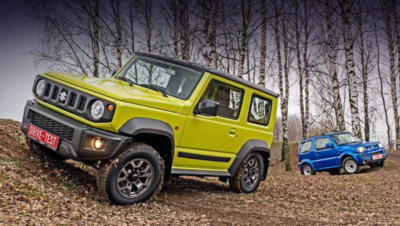 Реализуем превосходство Suzuki Jimny над предшественником