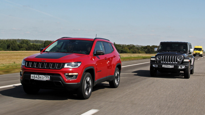 Прикрываем Jeep Compass обновлённым Cherokee