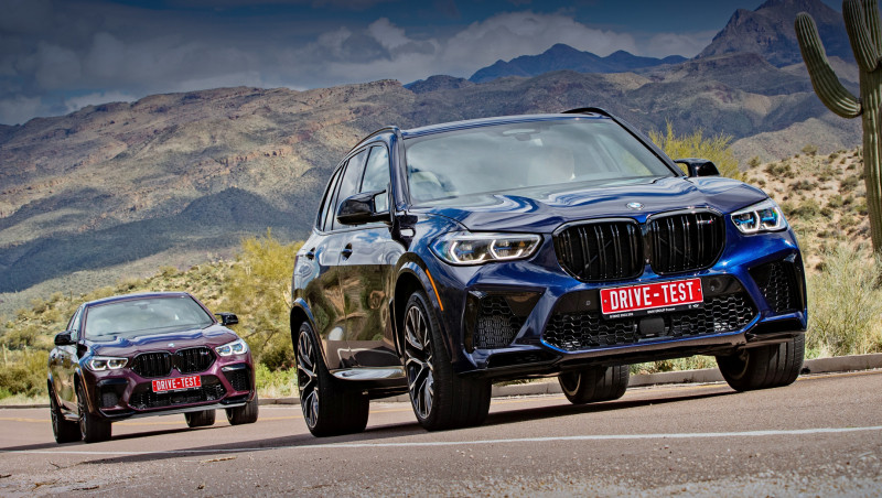 С удовольствием вибрируем в&nbsp;кроссоверах BMW X5 M и&nbsp;X6 M