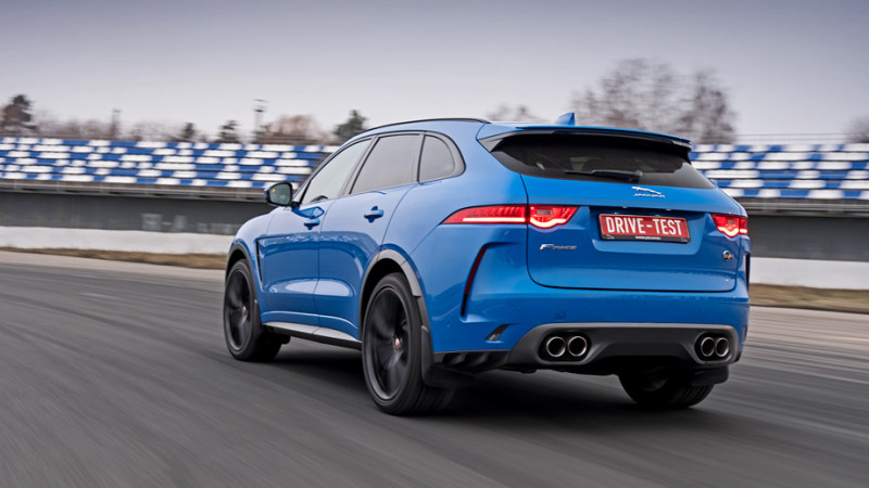 Разгоняем BMW X3 M, Jaguar F-Pace SVR и&nbsp;Range Rover Velar с&nbsp;V8