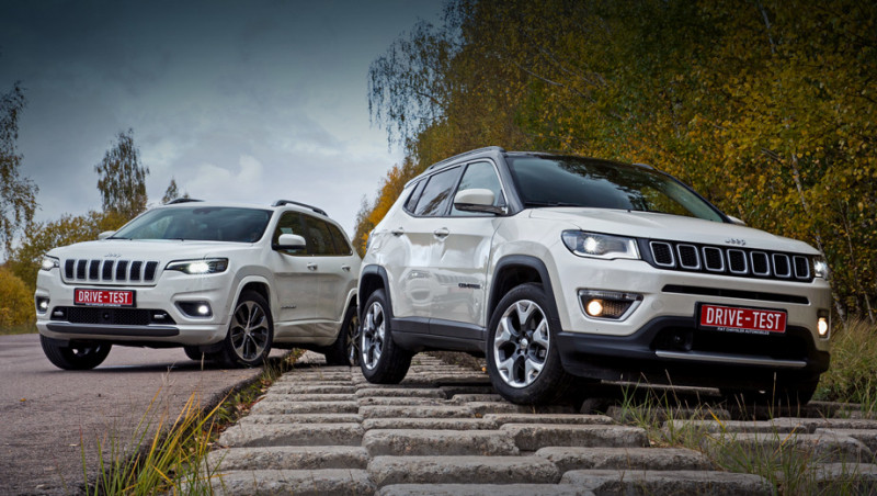 Прикрываем Jeep Compass обновлённым Cherokee