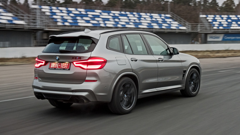 Разгоняем BMW X3 M, Jaguar F-Pace SVR и&nbsp;Range Rover Velar с&nbsp;V8