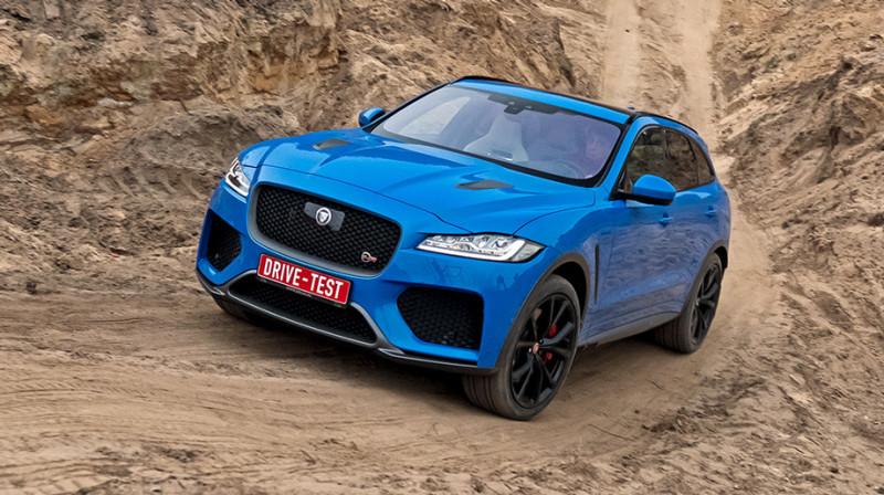 Разгоняем BMW X3 M, Jaguar F-Pace SVR и&nbsp;Range Rover Velar с&nbsp;V8