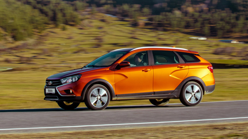Истязаем горами вариаторы седана Lada Vesta и&nbsp;универсала SW Cross