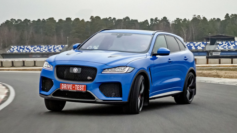 Разгоняем BMW X3 M, Jaguar F-Pace SVR и&nbsp;Range Rover Velar с&nbsp;V8