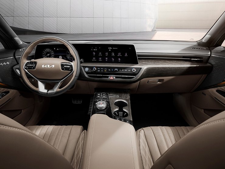 Kia показала салон роскошного седана K8